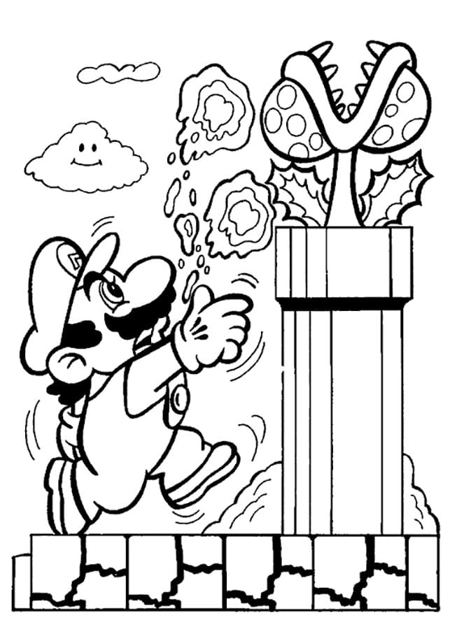 31 Super Luigi Coloring Pages Printable 18