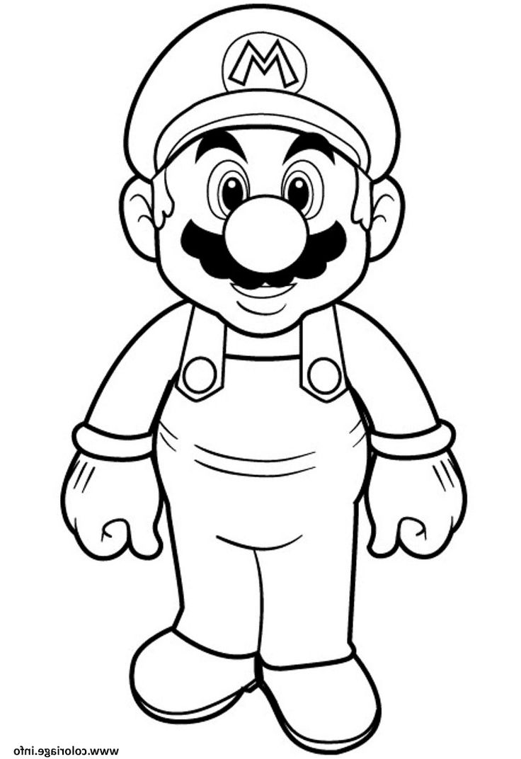 31 Super Luigi Coloring Pages Printable 23