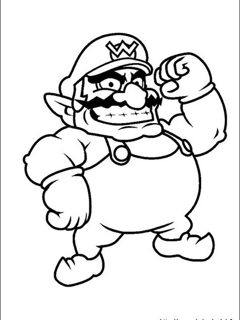 31 Super Luigi Coloring Pages Printable 35