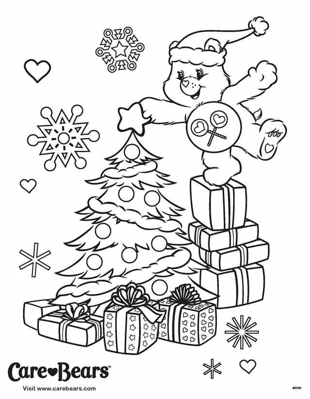 31 Winter Bear Coloring Pages Printable 13