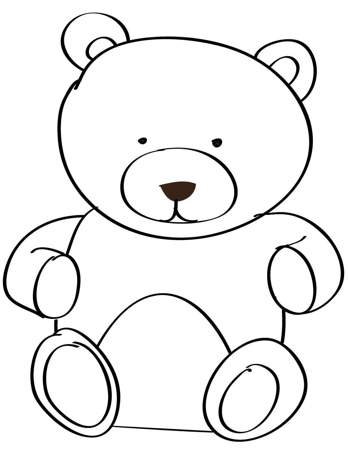 31 Winter Bear Coloring Pages Printable 21