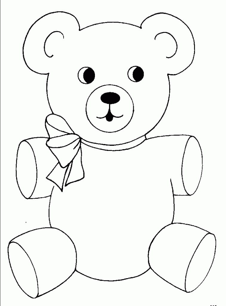 31 Winter Bear Coloring Pages Printable 22