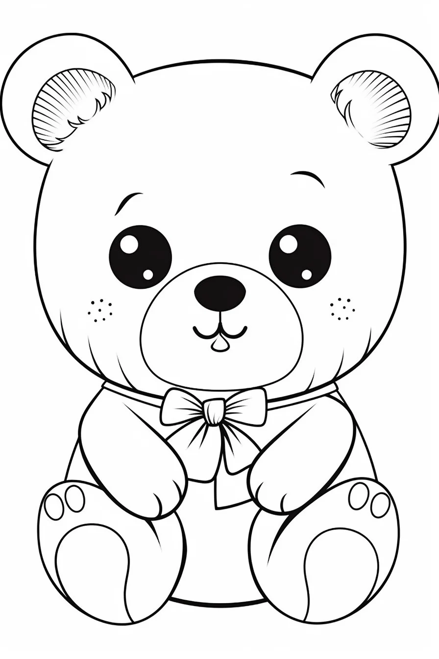 31 Winter Bear Coloring Pages Printable 35