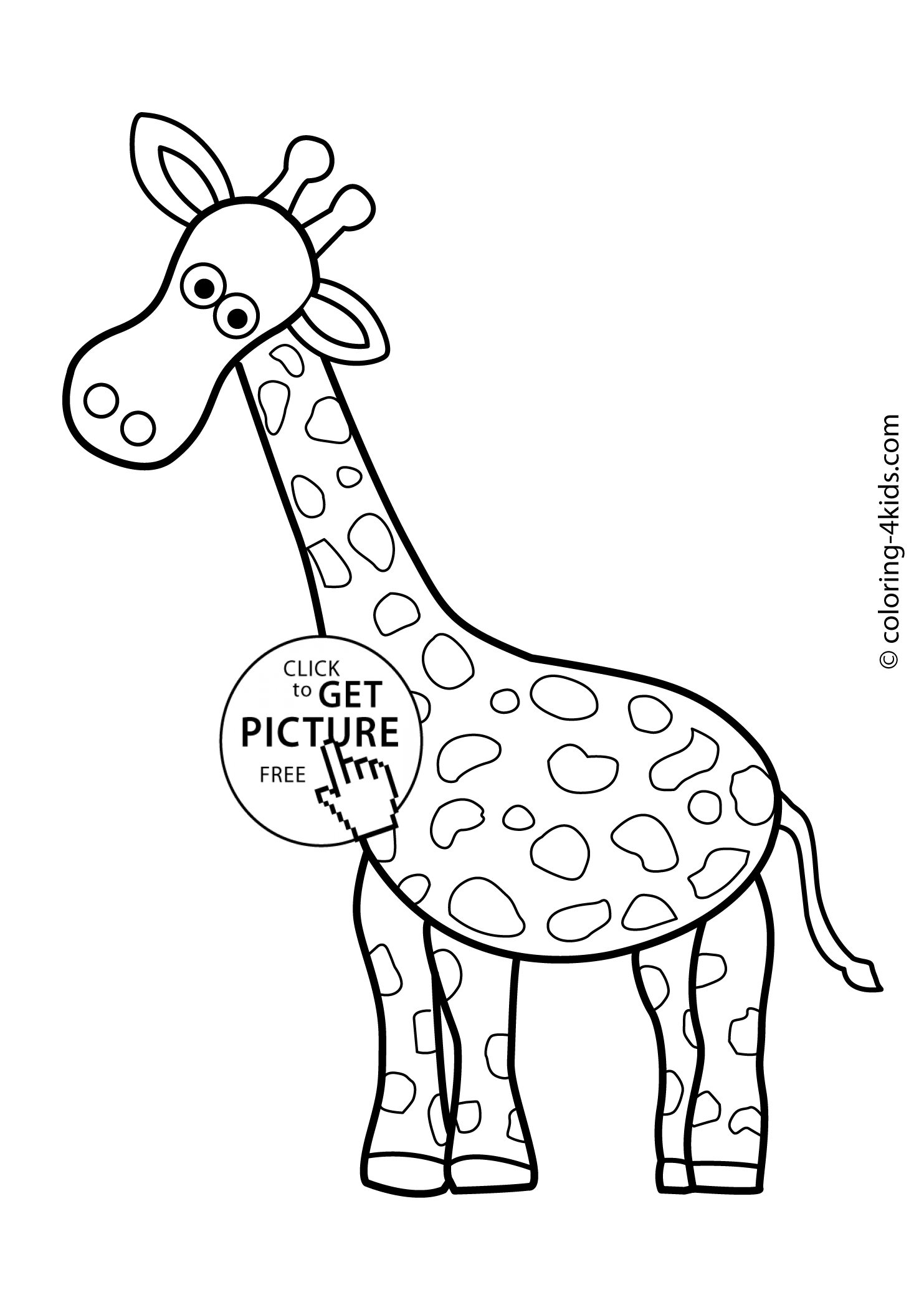 32 Animal Coloring Pages Online Free Printable 12