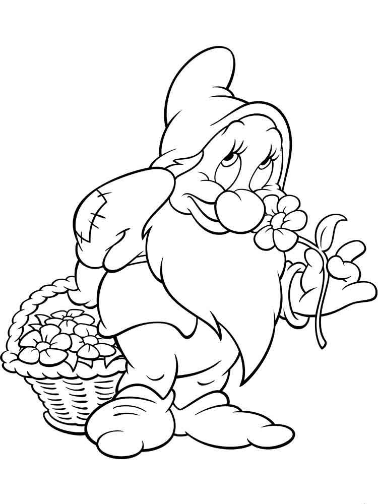 32 Gnome Coloring Pages Printable 12