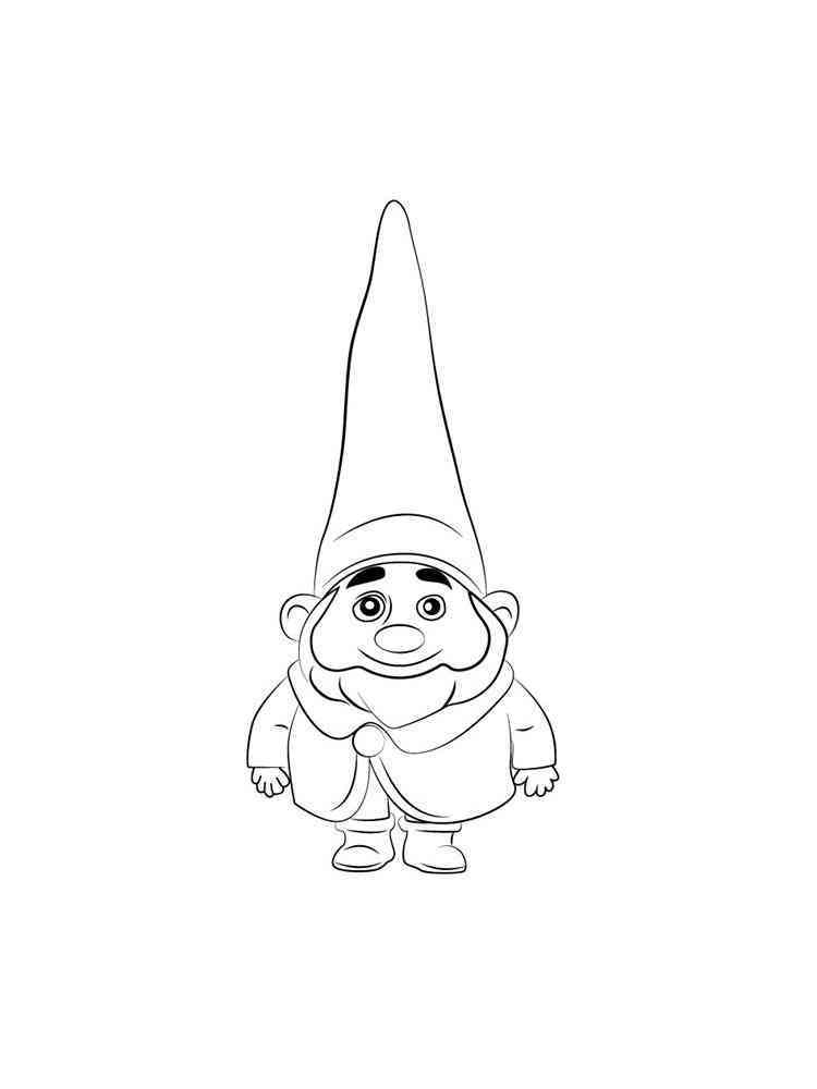 32 Gnome Coloring Pages Printable 20