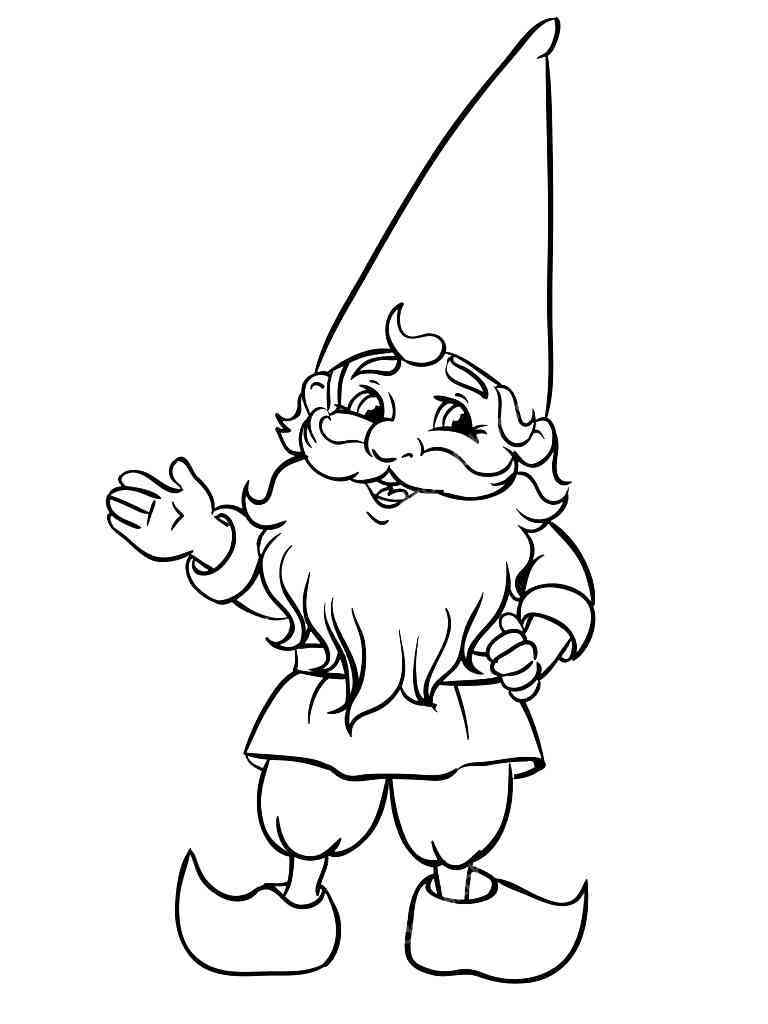 32 Gnome Coloring Pages Printable 22