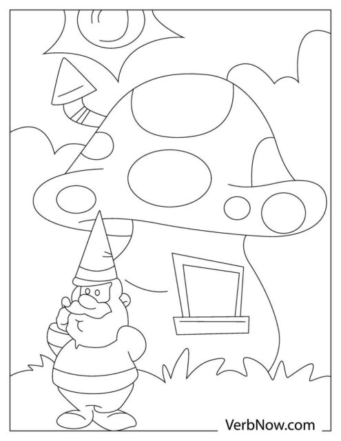 32 Gnome Coloring Pages Printable 24