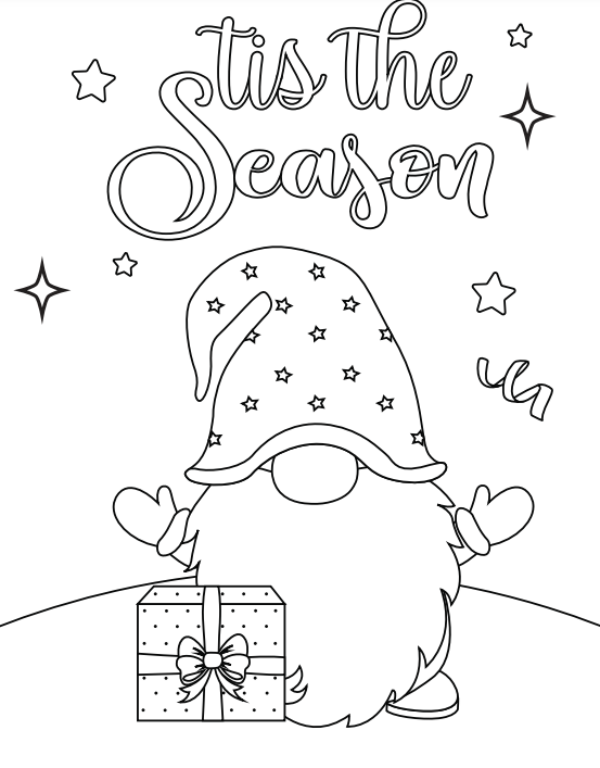 32 Gnome Coloring Pages Printable 33