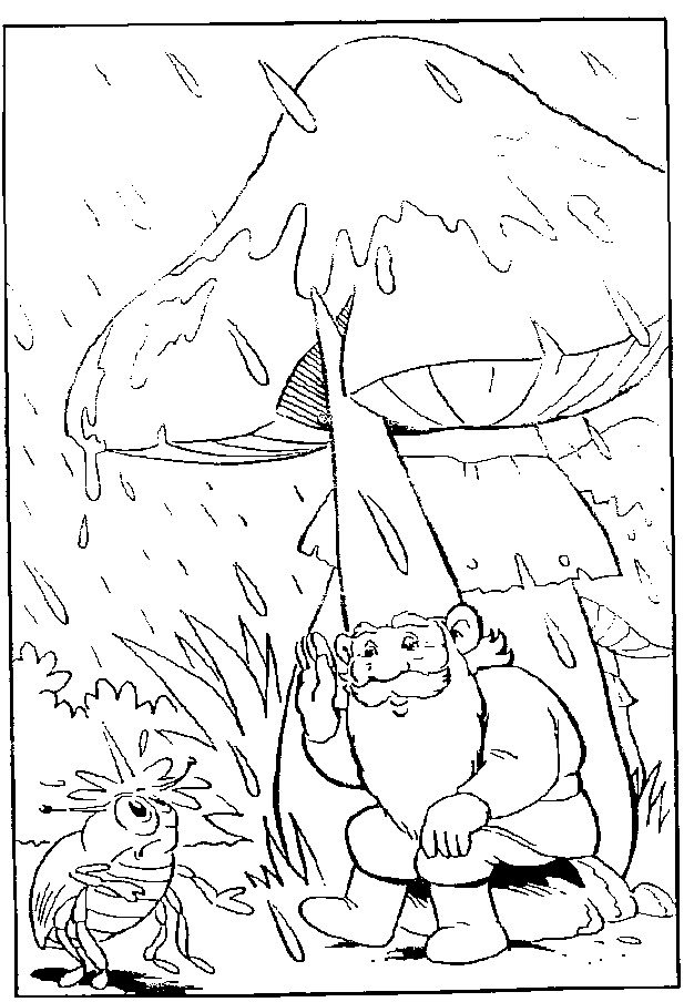 32 Gnome Coloring Pages Printable 7