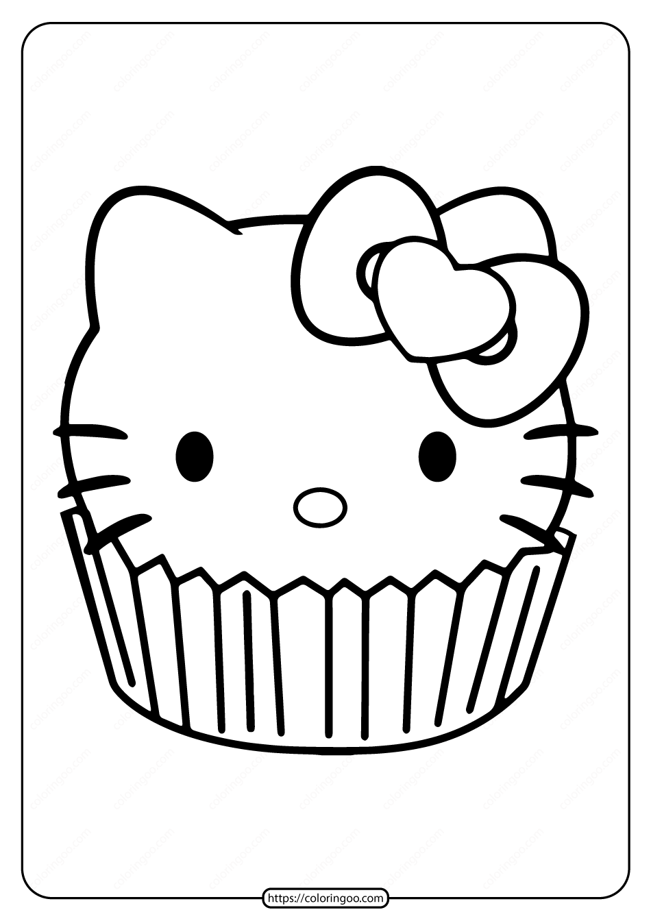 33 Delicious Cupcake Coloring Pages for All Ages Printable 33