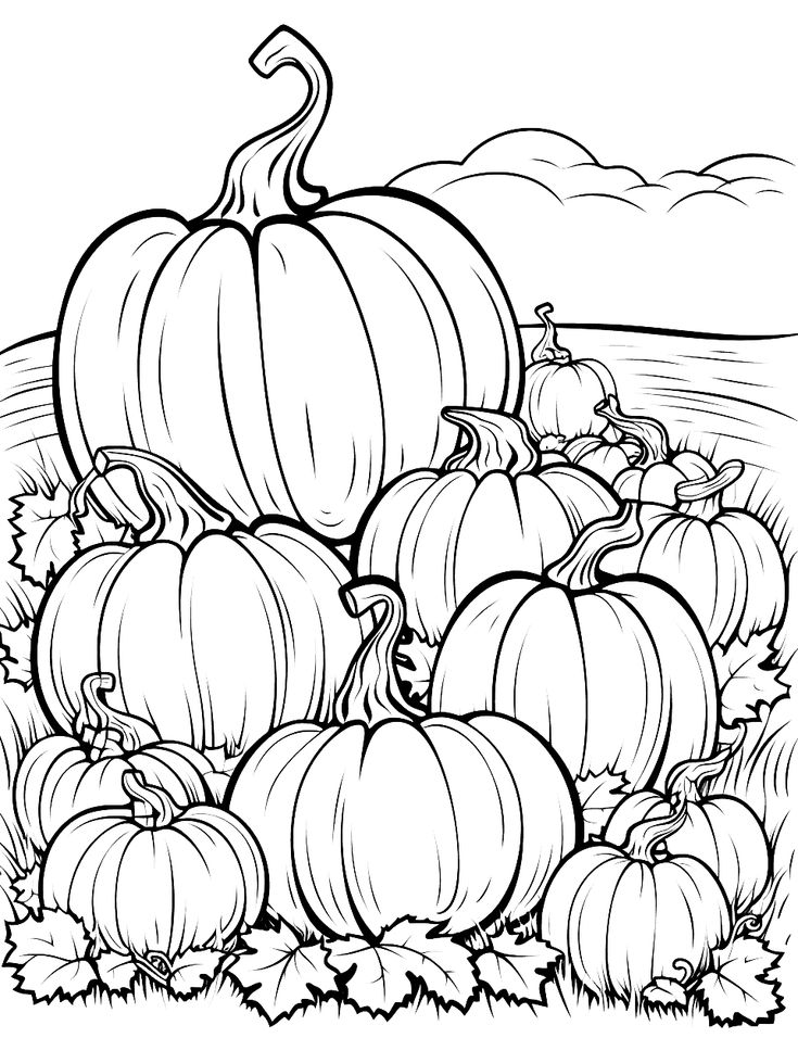 34 Super Cute and Spooky Halloween Coloring Pages for Kids 27