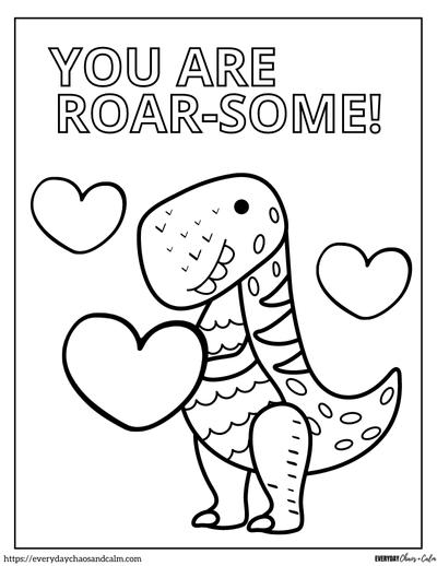 34 Vibrant Valentineâ€™s Day Coloring Pages Printable 14