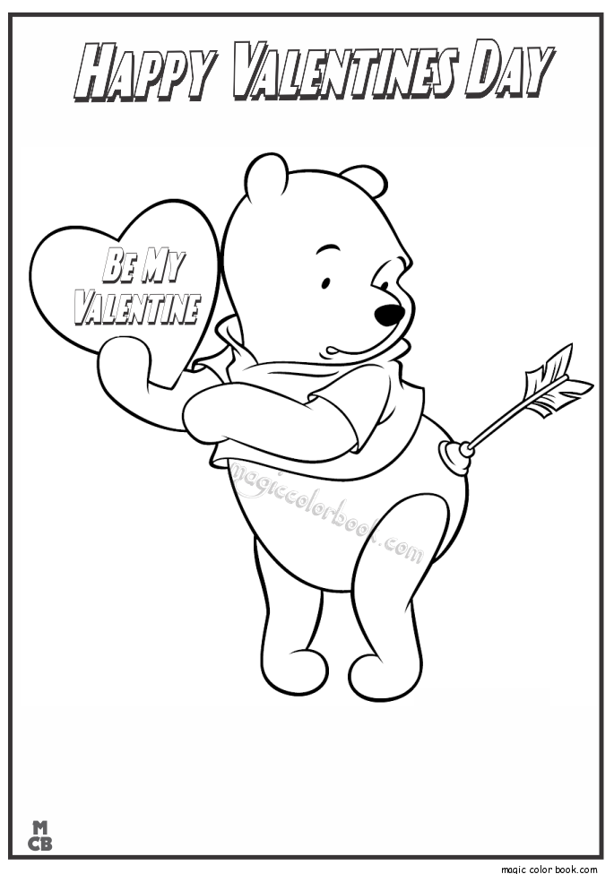 34 Vibrant Valentineâ€™s Day Coloring Pages Printable 23