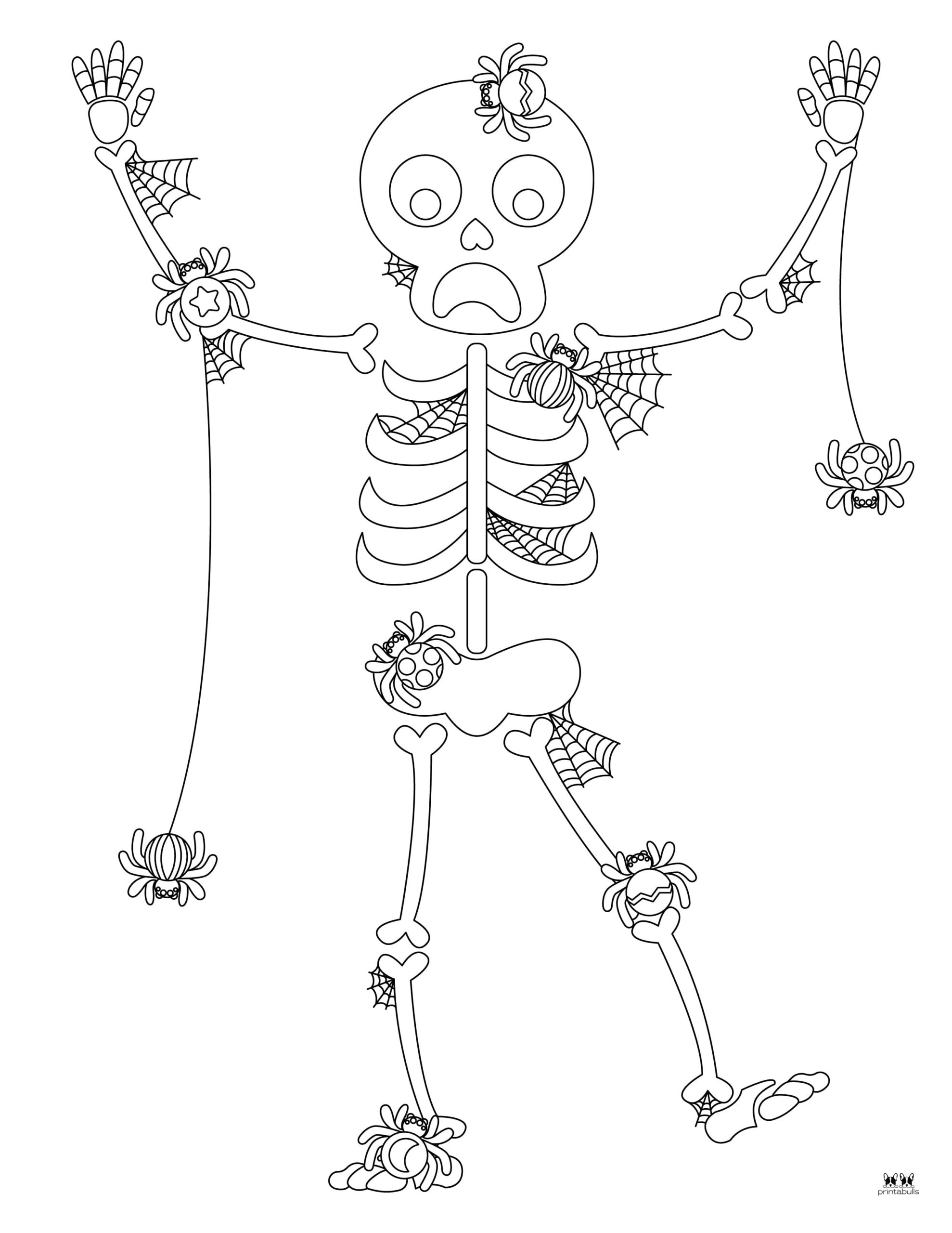 35 Exciting Halloween Spider Coloring Pages Printable 17