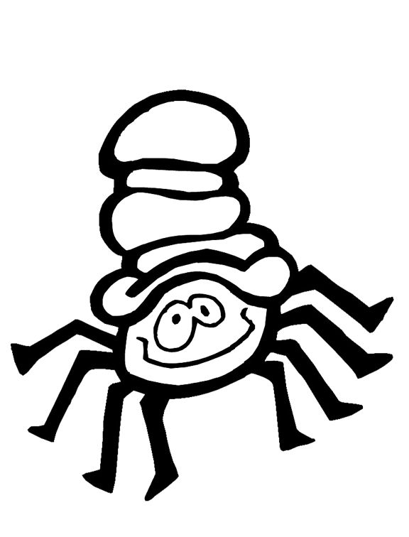 35 Exciting Halloween Spider Coloring Pages Printable 23