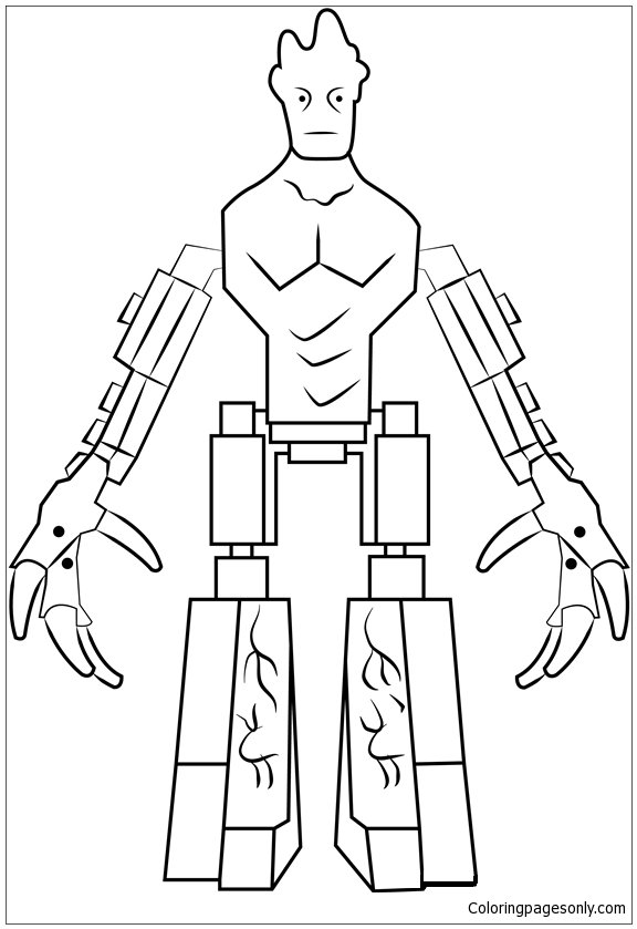 37 Adorable Groot Coloring Pages Printable 24