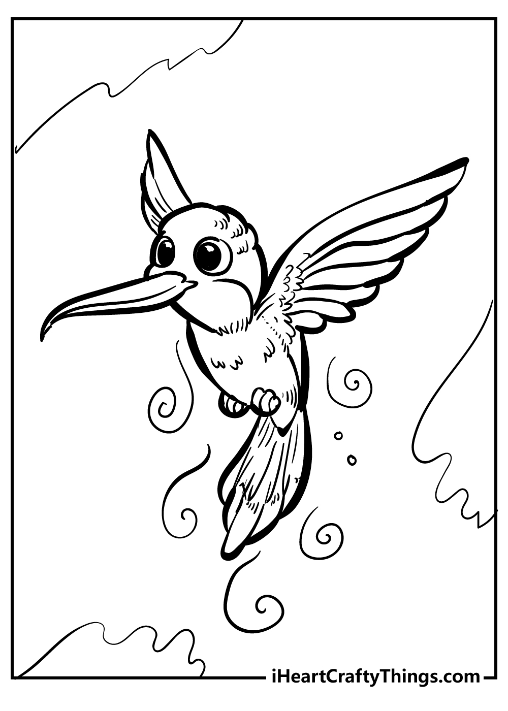 37 Cute and Easy Bird Coloring Pages Printable 20