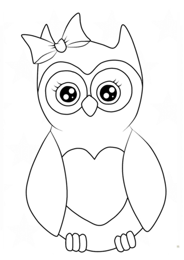 37 Cute and Easy Bird Coloring Pages Printable 9