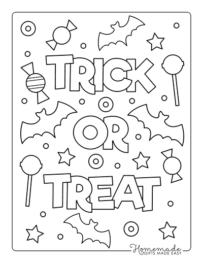 38 Free Printable Halloween Coloring Pages 12