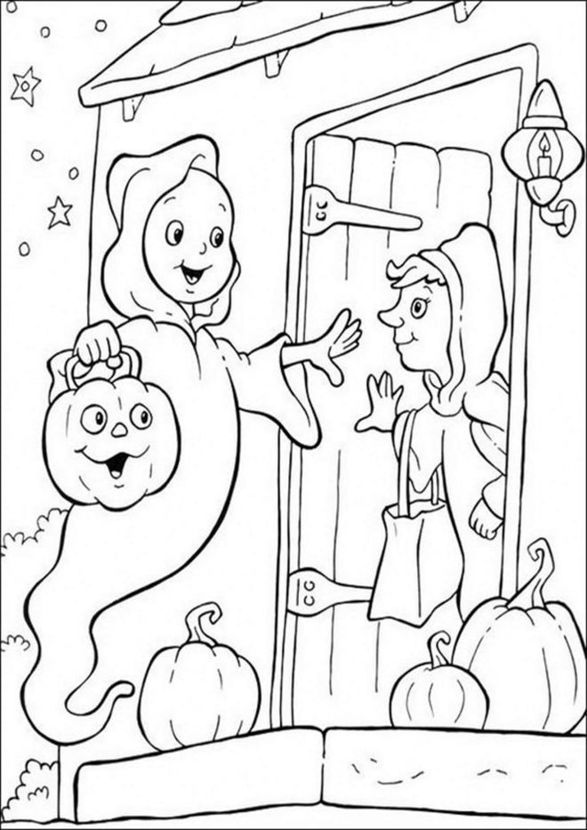 38 Free Printable Halloween Coloring Pages 16