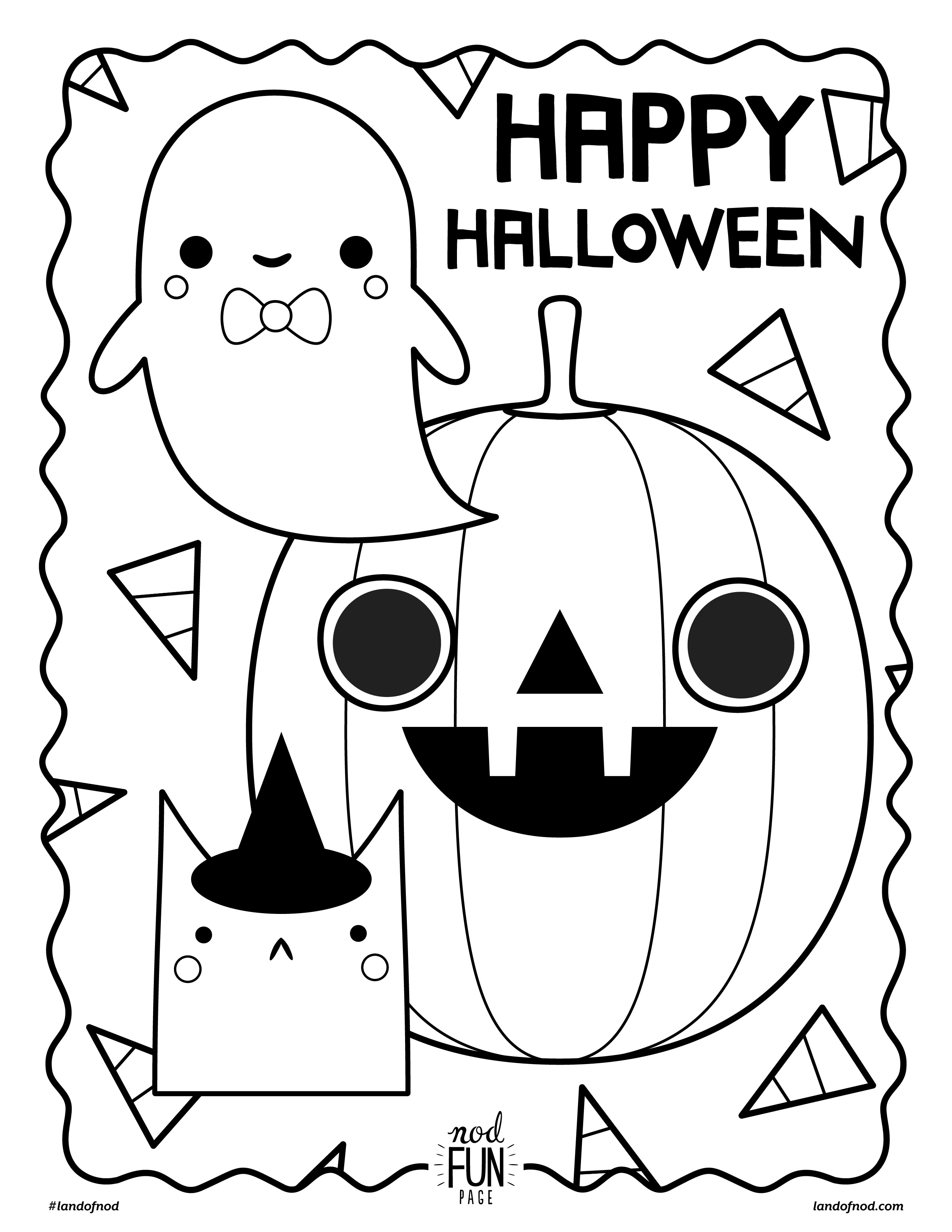 38 Free Printable Halloween Coloring Pages 29