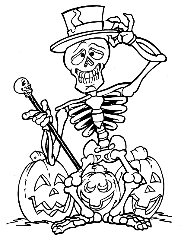 38 Free Printable Halloween Coloring Pages 30