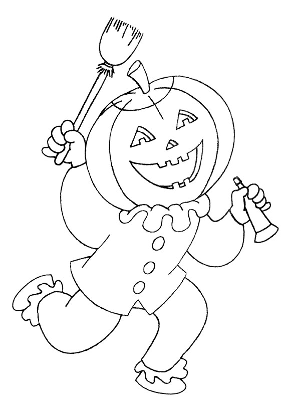 38 Free Printable Halloween Coloring Pages 5