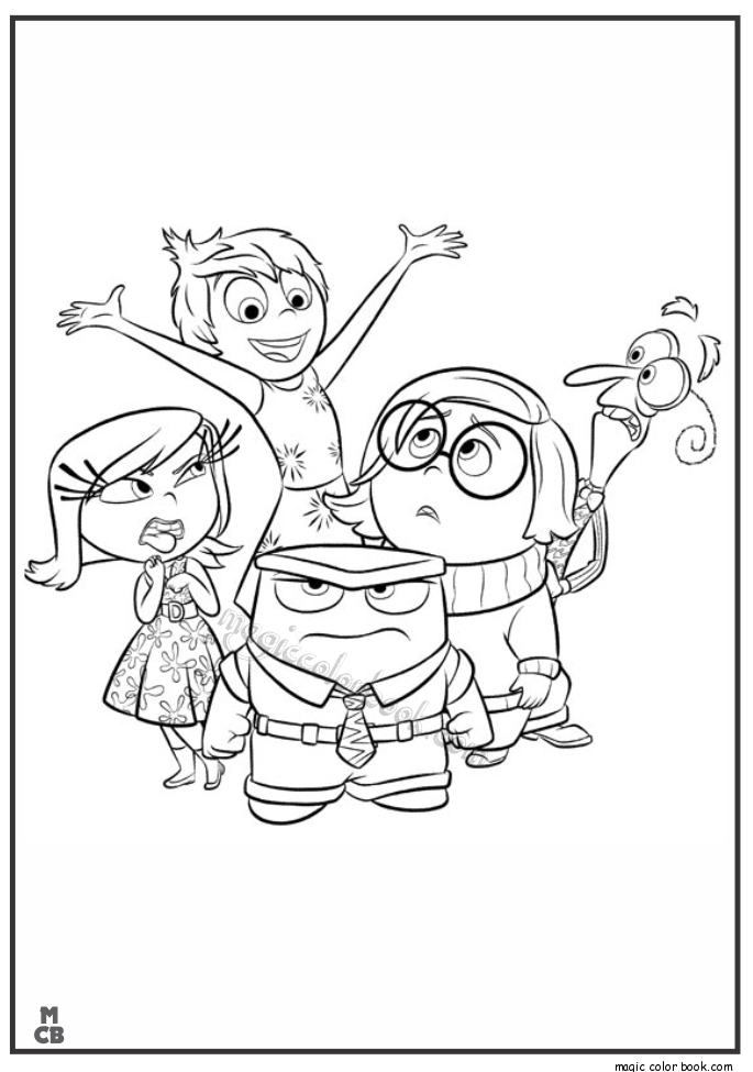 131+ Creative Inside Out Coloring Pages Fear Printable