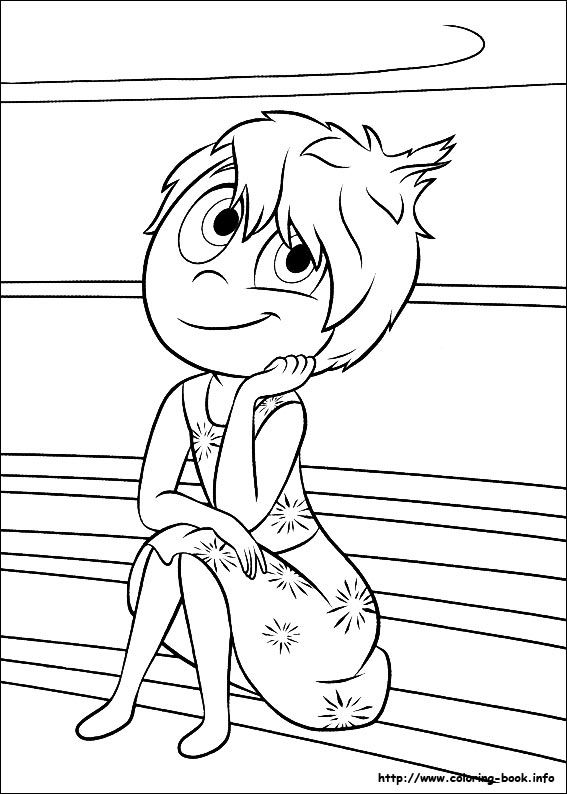 176+ Exciting Joy From Inside Out Coloring Pages Printable