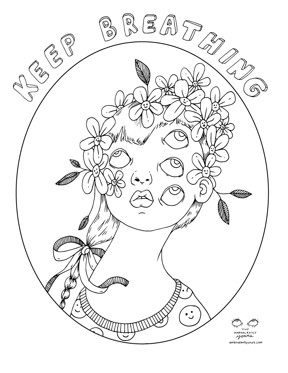 129+ Bright Inside Out Anxiety Coloring Pages Printable