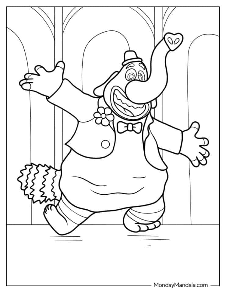 171+ Unique Joy From Inside Out Coloring Pages Printable