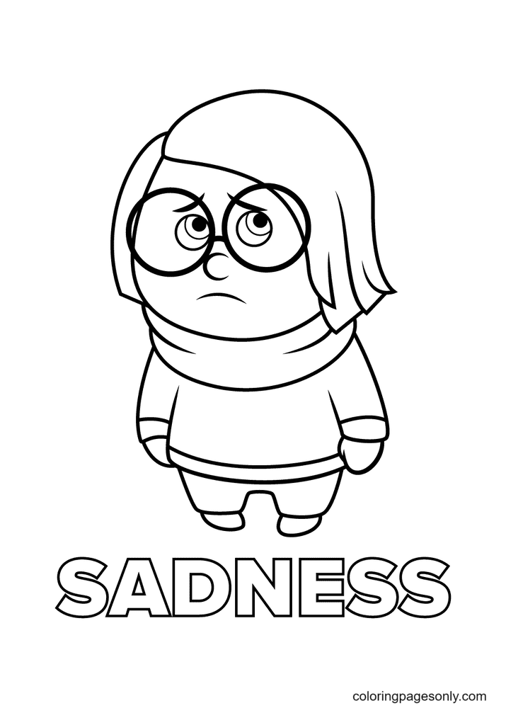 98+ Joyous Inside Out Coloring Pages Fear Printable