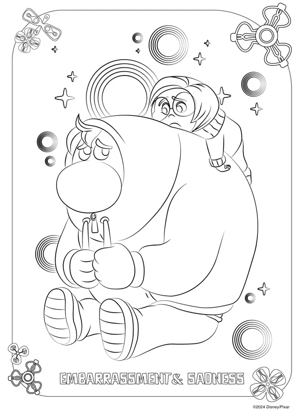 192+ Vibrant Inside Out Anxiety Coloring Pages Printable