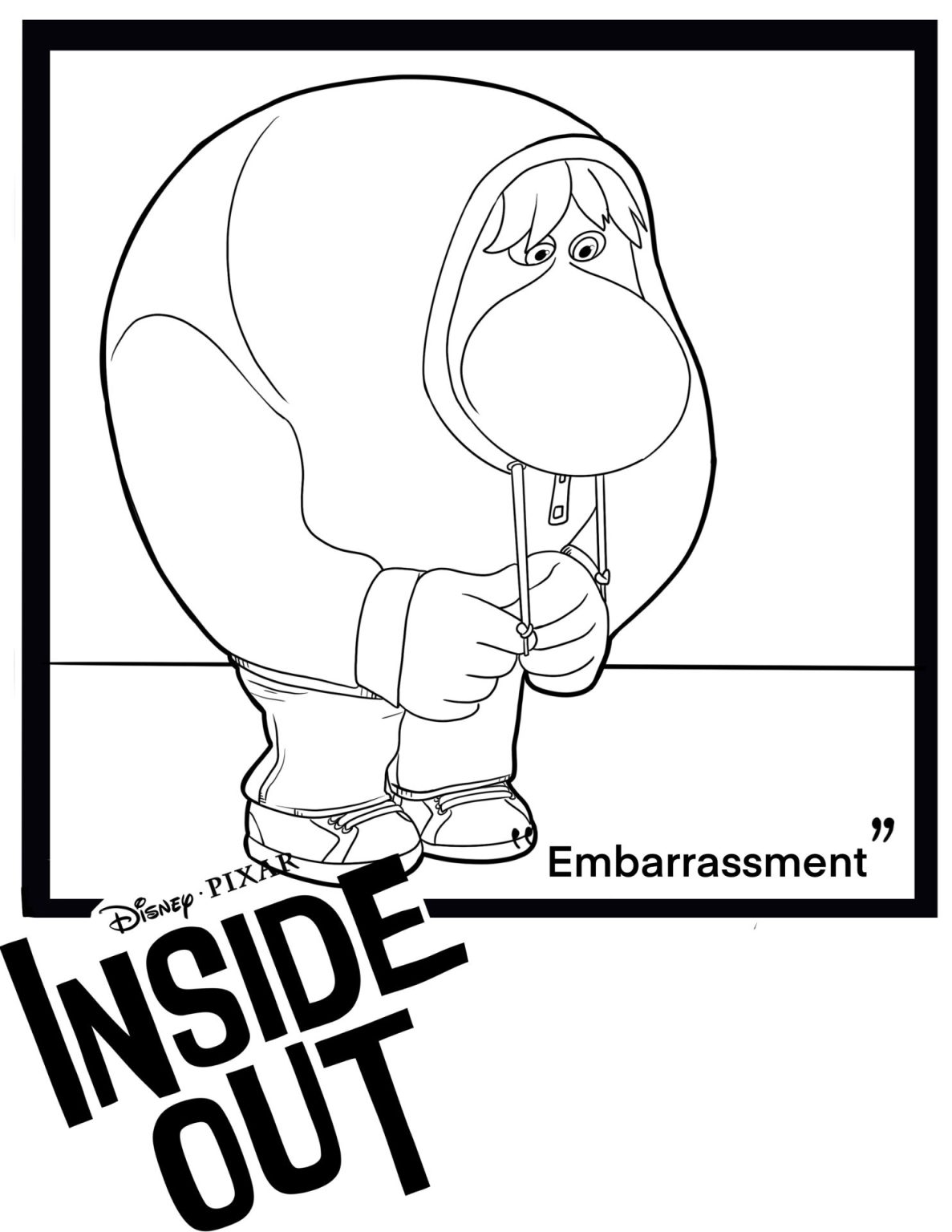 81+ Joyful Inside Out Anxiety Coloring Pages Printable