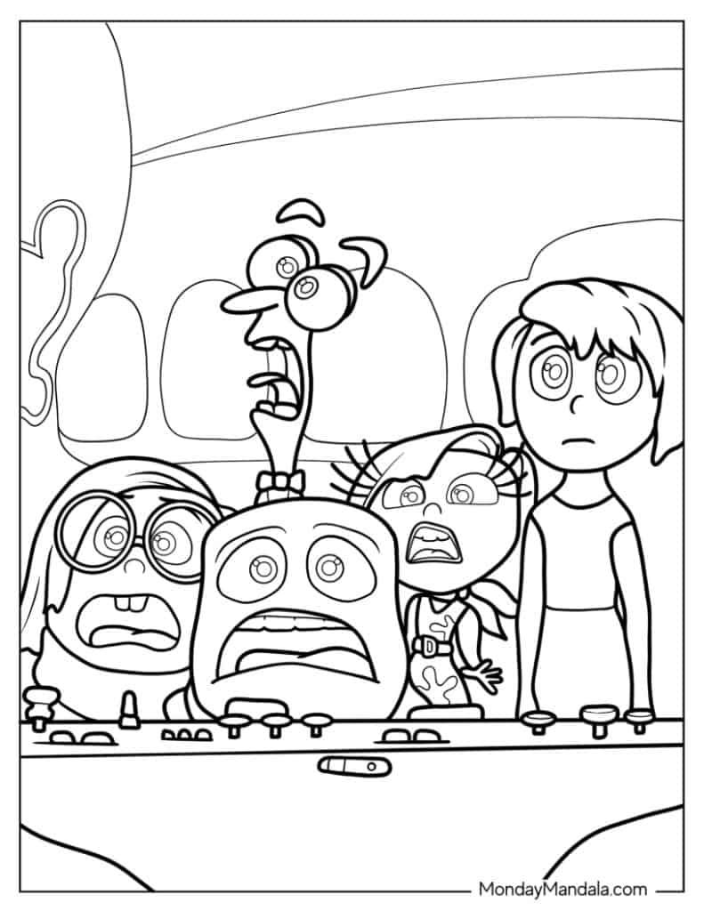 149+ Imaginative Joy From Inside Out Coloring Pages Printable