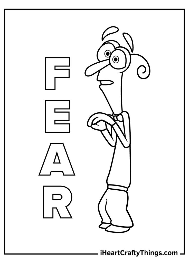 187+ Lovely Inside Out 2 Anxiety Coloring Pages Printable