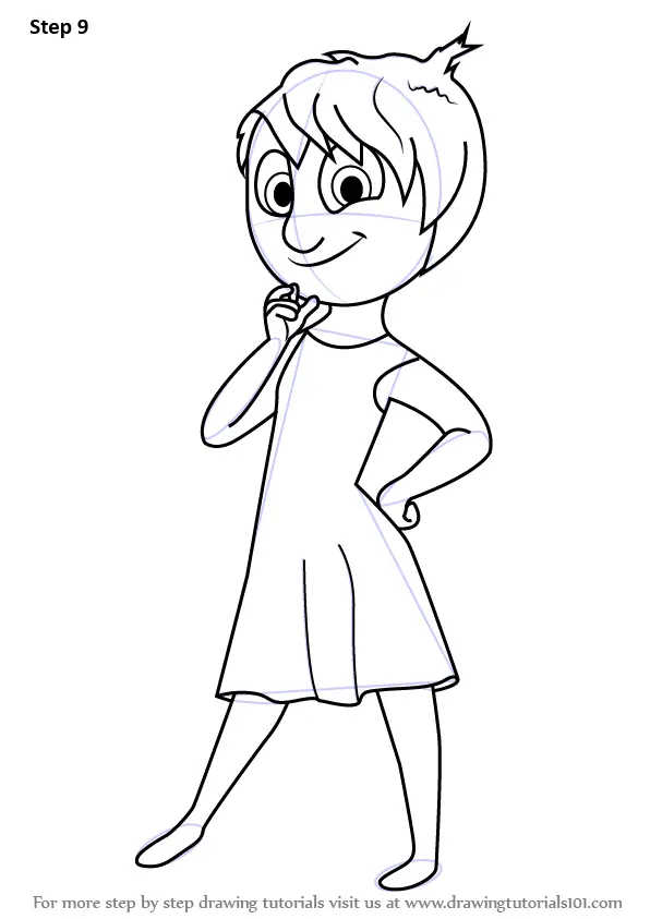 39+ Adorable Joy From Inside Out Coloring Pages Printable