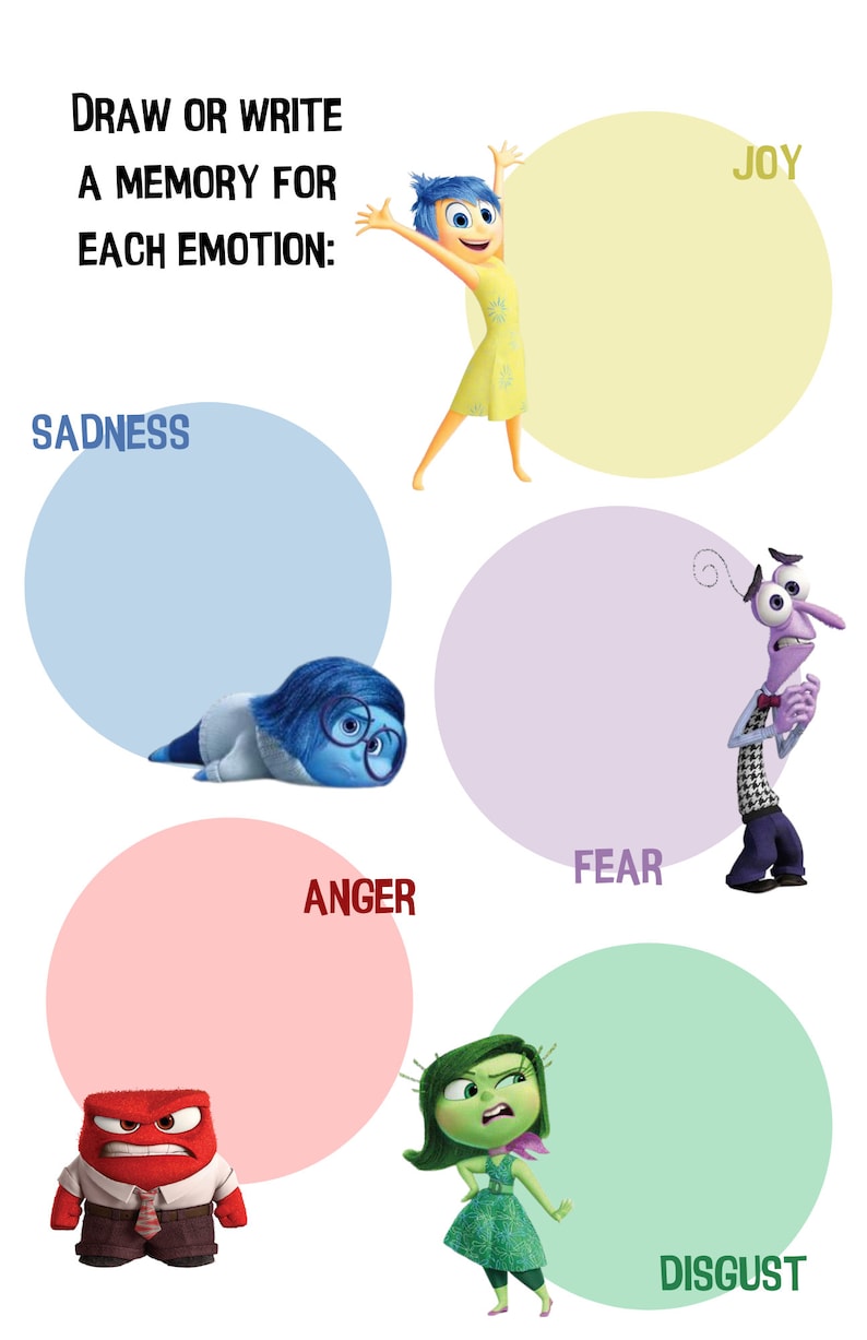 187+ Magical Inside Out Feelings Coloring Pages Printable