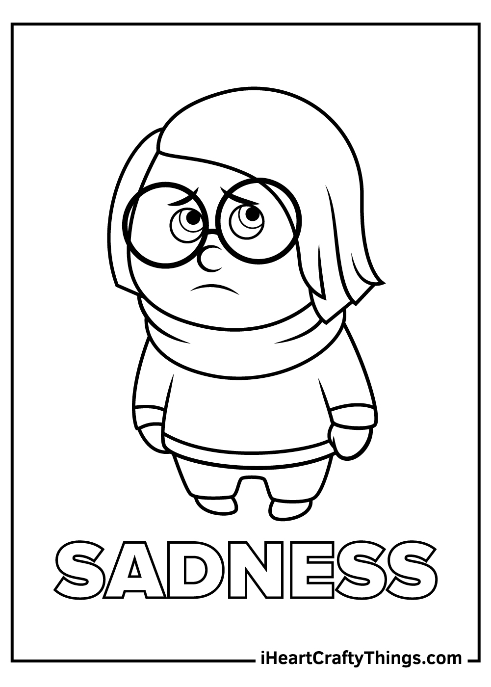 55+ Imaginative Inside Out 2 Anxiety Coloring Pages Printable