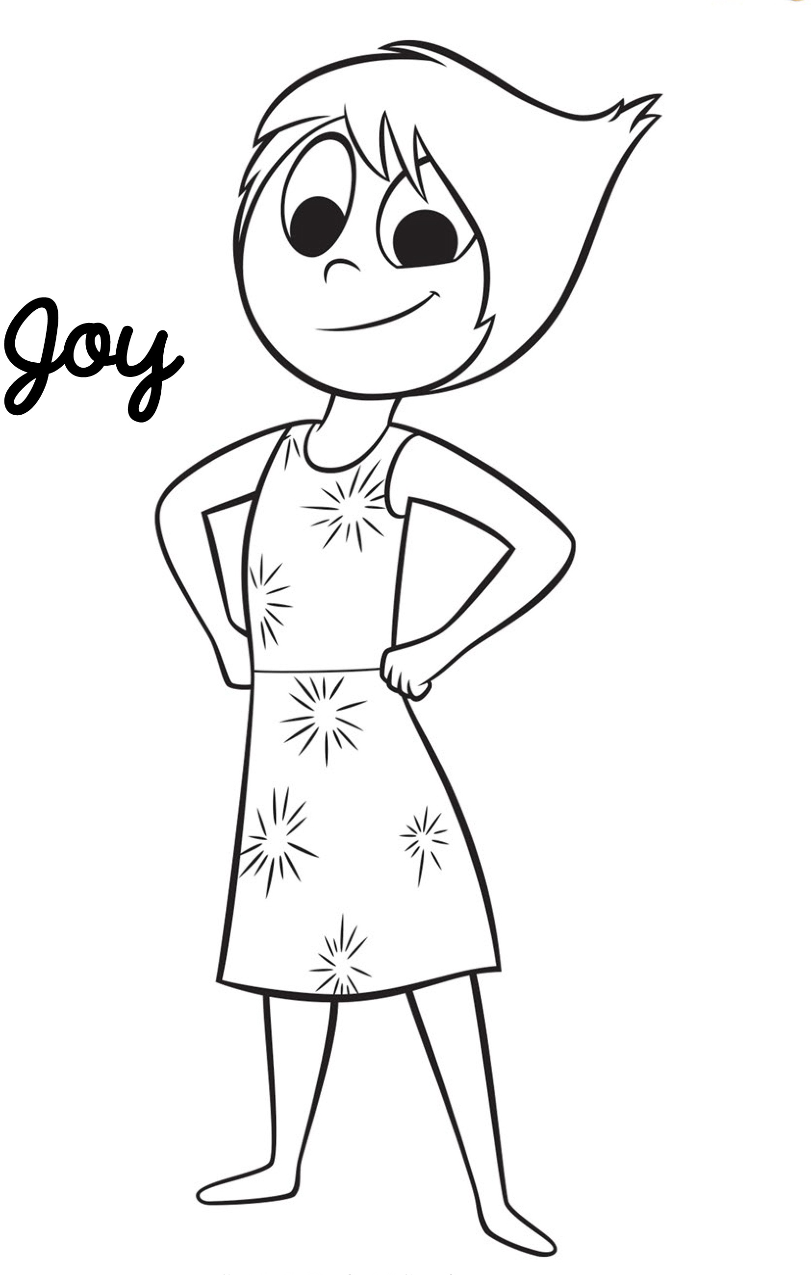 121+ Brightening Inside Out Feelings Coloring Pages Printable