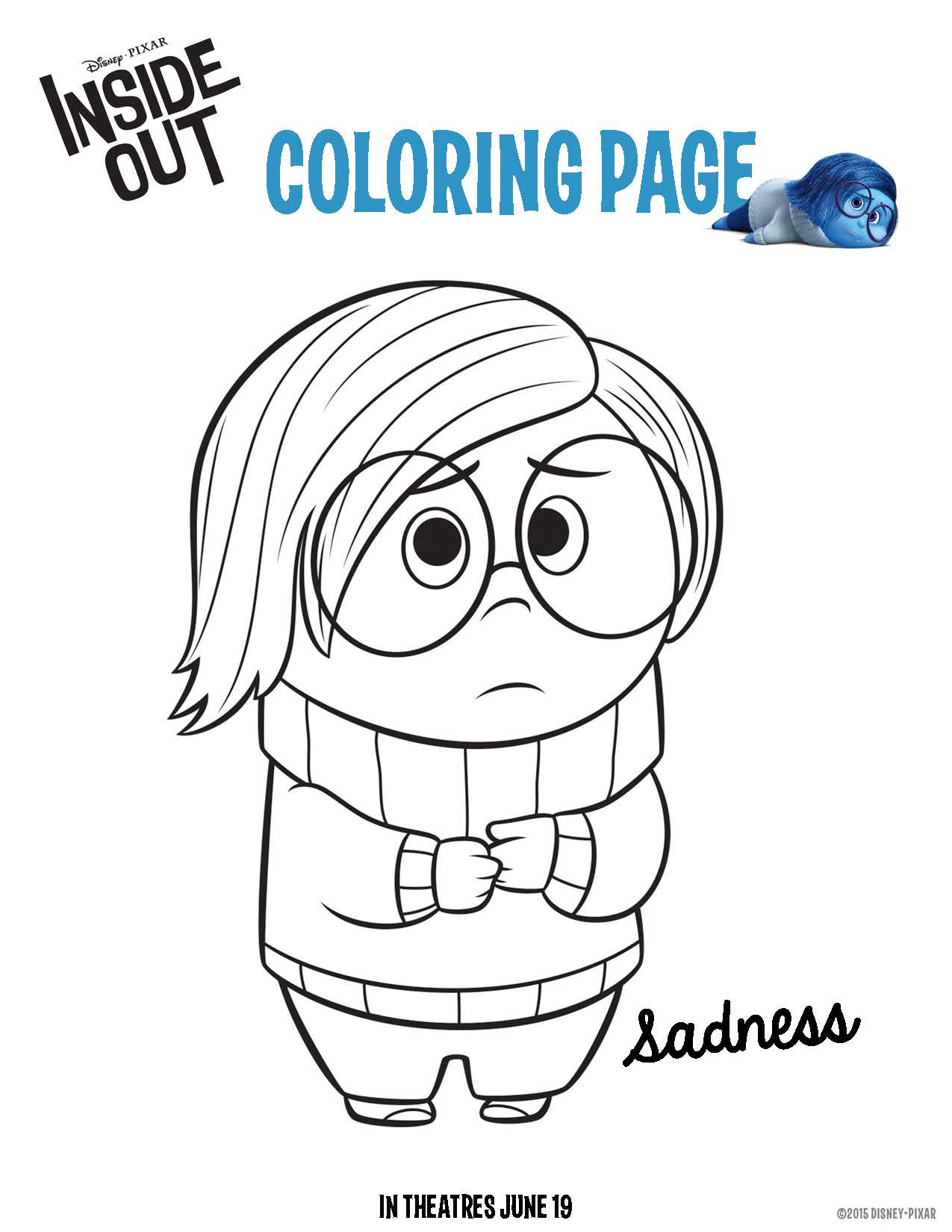 188+ Colorful Joy From Inside Out Coloring Pages Printable