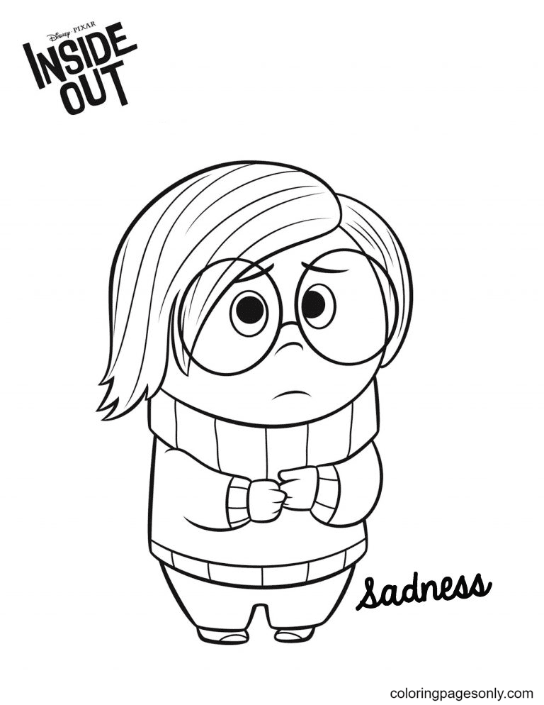 139+ Cute Joy From Inside Out Coloring Pages Printable