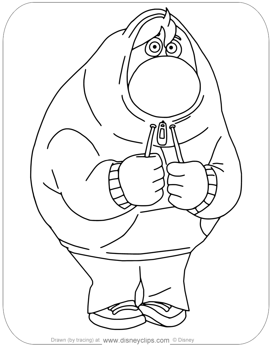 42+ Fun Inside Out 2 Anxiety Coloring Pages Printable