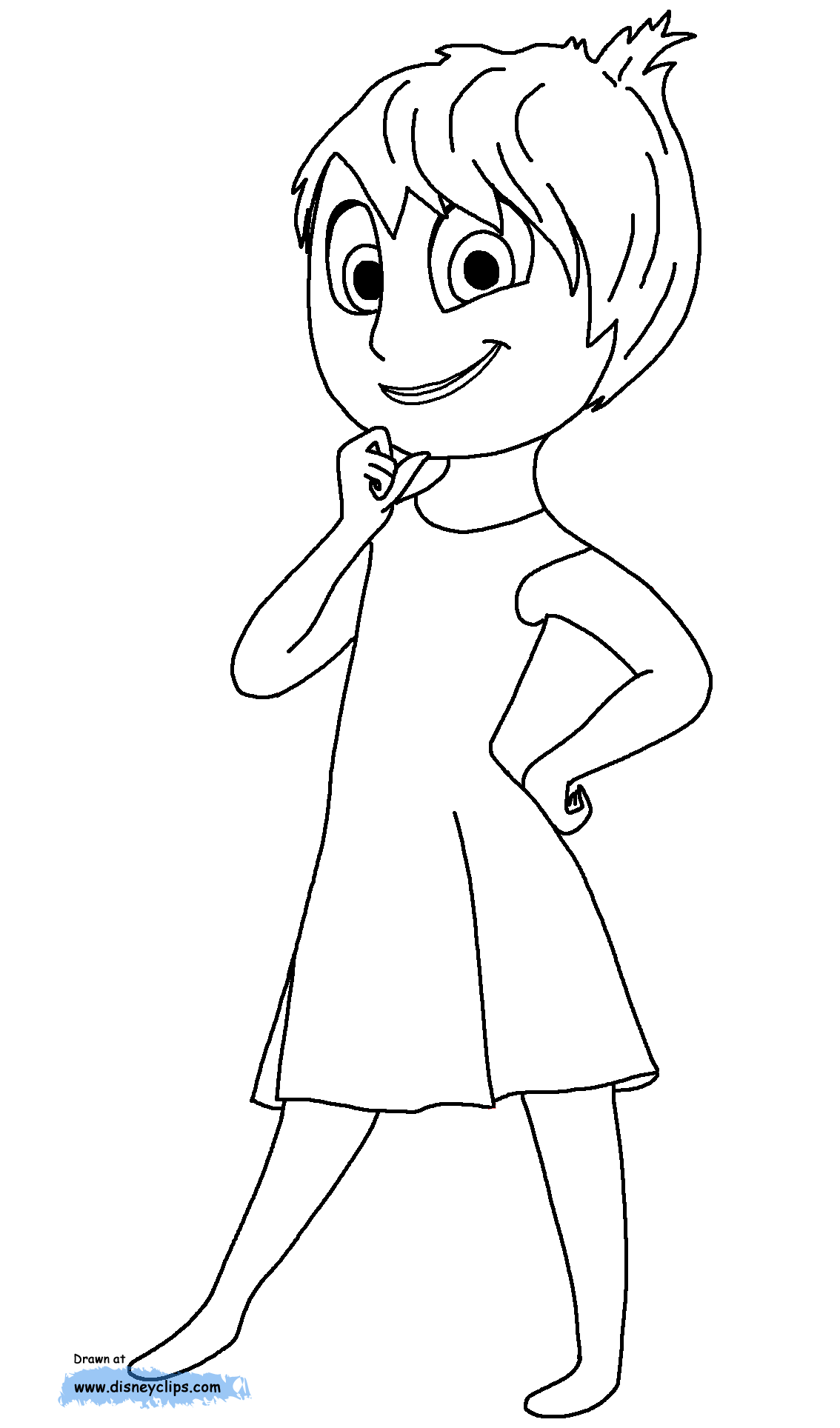 82+ Charming Joy From Inside Out Coloring Pages Printable