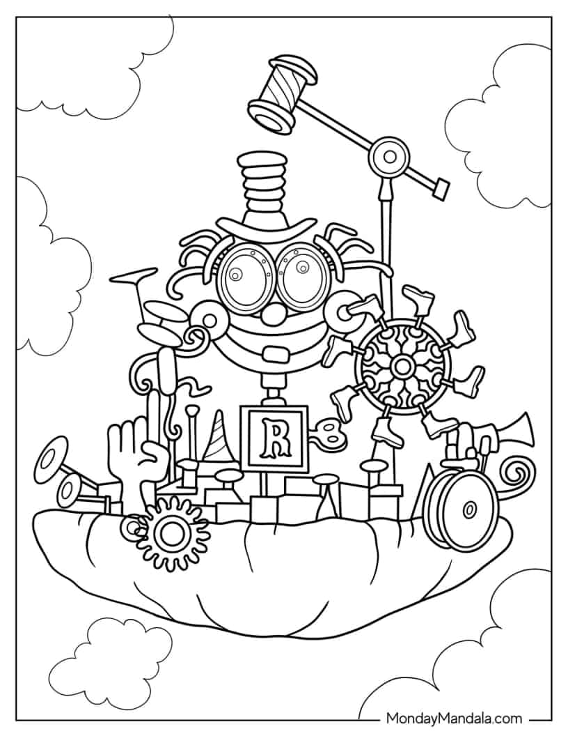 163+ Cheerful Joy From Inside Out Coloring Pages Printable