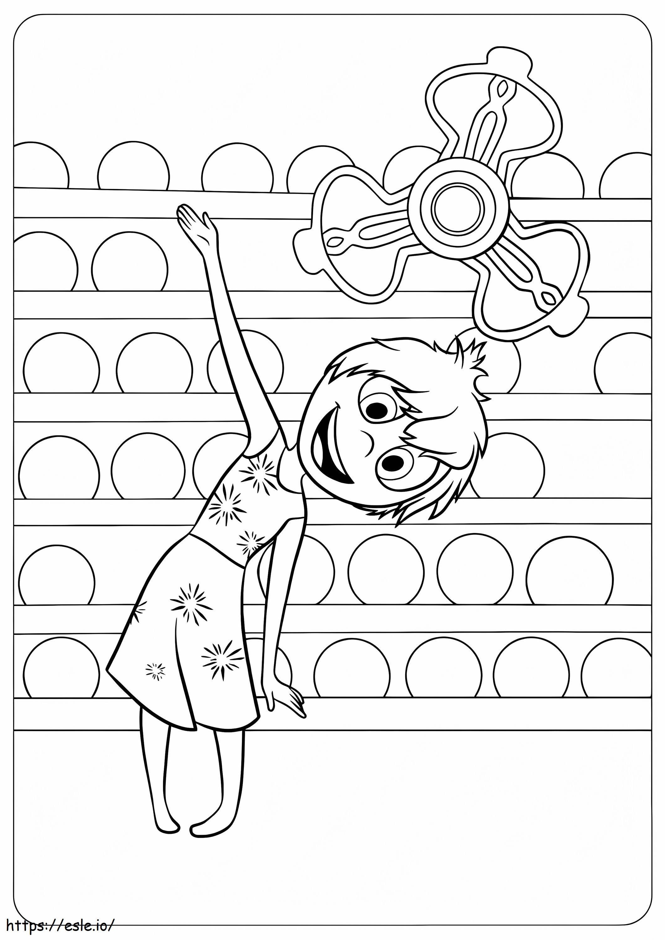 97+ Colorful Joy From Inside Out Coloring Pages Printable