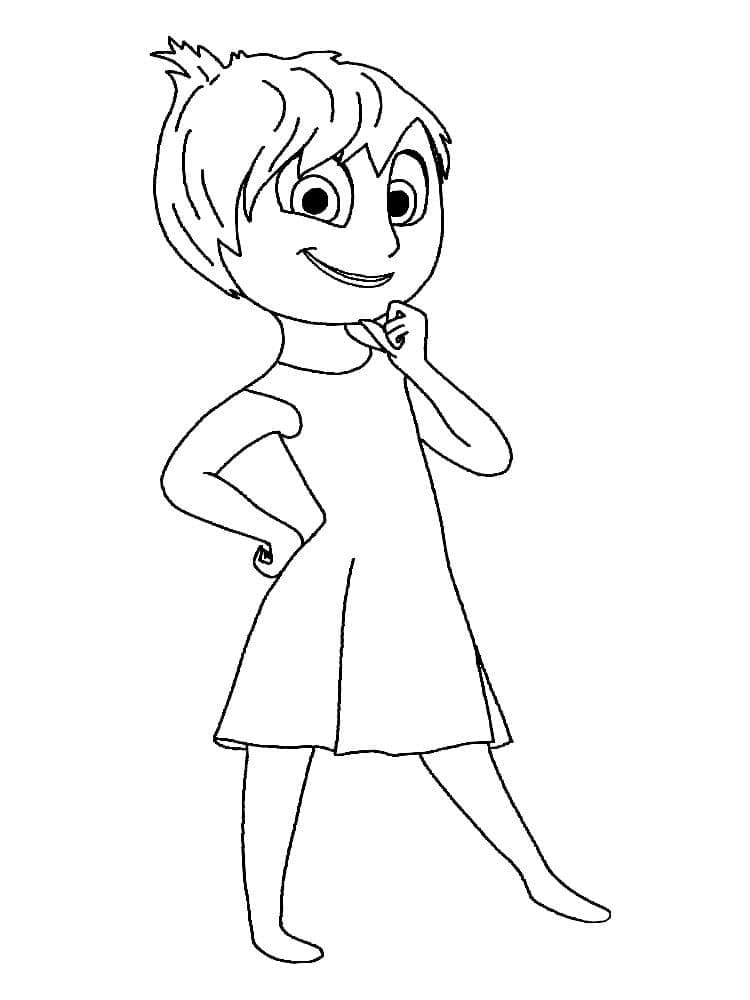 98+ Whimsical Joy From Inside Out Coloring Pages Printable