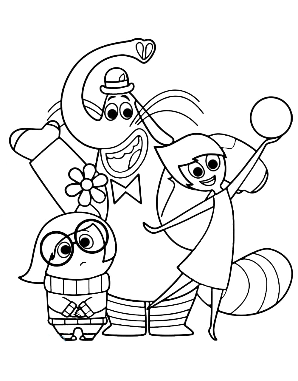 178+ Beautiful Inside Out Coloring Pages Fear Printable