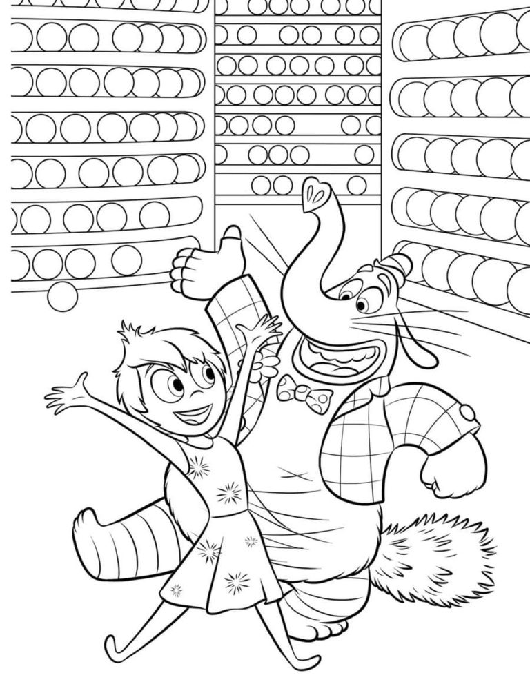 170+ Imaginative Inside Out 2 Anxiety Coloring Pages Printable